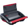 GBC CombBind CB25 Rilegatrice Manuale - Rilega 390 fogli A5/A4, design compatto e leggero, perfora 25 fogli, nero/argento, 4410063