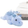 Generico Peluche Drago - Grande simpatico drago di peluche con, tenero peluches per bambini, ragazze e ragazzi, giocattolo di fantasia per compleanno, regalo di Natale