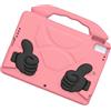 Horett Fodera protettiva per pollice per 10.2/10.5/Pro .5 resistente agli urti con maniglia girevole (Rosa pesca)