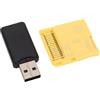 Sunydog Scheda di Memoria con Chip ASIC per Videogiochi Flash Card 2025 Scheda Ad Alta Efficienza Energetica 2DS 3DS con Accessorio Lettore (Oro)
