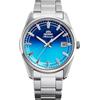 Orient Contemporary Stretto Date - Orologio Da Polso Da Uomo Automatico E A Carica Manuale Meccanico Casual Bracciale E Cassa In Acciaio Inox Quadrante Blu - RA-AC0R09L