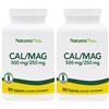 Nature'S Plus Calcio Magnesio 500-250 Mg 90 Tavolette 2x90 pz Compresse