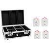 Eurolite EUROLITE Set 4x AKKU TL-3 TCL weiÃŸ + Case mit Ladefunktion (20000650) 20000650