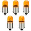 SOFOC BA9S 12V Halogen Bulb Yellow Spie Cruscotto Auto/Aerei, Luci Platone, Luci di Cortesia, Luci Ambiente & Luci Laterali 5Pcs