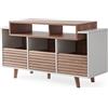 NORSTONE OSLO 1200 WHITE / LIGHT OAK MOBILE HIFI NUOVO