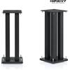 NORSTONE STYLUM SQUARE STAND BLACK SATIN COPPIA STAND NUOVI