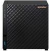 Asustor AS1204T NAS Tower Realtek RTD1619B 1 GB DDR4 0 TB ADM Nero