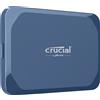 Crucial X10 1 TB USB tipo-C USB 3.2 Gen 2x2 Blu