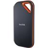 SanDisk Extreme PRO 4 TB USB tipo-C 3.2 Gen 2 (3.1 Gen 2) Nero, Arancione