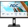 AOC U27P2CA Monitor PC 68,6 cm (27") 3840 x 2160 Pixel 4K Ultra HD LED Nero