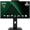 MSI Pro MP242PMG Monitor PC 60,5 cm (23.8") 1920 x 1080 Pixel Full HD LCD Nero
