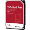 Western Digital Red Pro disco rigido interno 18 TB 7200 Giri/min 512 MB 3.5" SAT