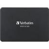 ‎VERBATIM CORPORATION Verbatim SSD Vi550 S3 - SSD interno da 512GB- Interfaccia SATA III 2,5''- con te