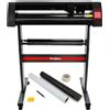 MONSTERSHOP Taglio del vinile 72 cm con supporto in alluminio Plotter per taglio del vinile