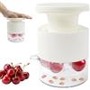 Geentargetel Rimuovi Nocciolo Multifunzionale per Cucina, Rimuovi Nocciolo per Ciliegie, Rimuovi Nocciolo per Ciliegie con Contenitore per Noccioli, Rimuovi Nocciolo Manuale per Marmellata e