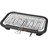 G3 Ferrari G10027 Galactic Grill Barbecue Griglia Elettrica XL, 2300 W, Regolazione temperatura, Griglia Inox, Vassoio porcellanato, Nero