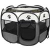 Nuxie Recinto pieghevole (letto, gabbia, recinto) per cane o gatto 81x58cm xl