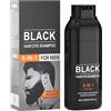 Mlllokfki Natural Hair Color, Hair Dye, Black Shampoo Dye, Pianta Shampoo, Gray Hairs Coverage, Unisex Hair Color, Gentle Hairs Dye, Easy Color Application for Men and Women