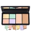 Generico Correcting Concealer Palette, Cream Concealer Palette, Contour Palette with Brush, Full Coverage Concealer Palette, Waterproof Concealer Makeup, Blemish Correcting Concealer