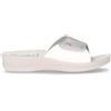 INBLU Ciabatta In Ecopelle Con Strappo Argento Bianco - Donna - Argento Bianco