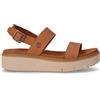 TIMBERLAND Safari Dawn Sandalo In Pelle Con Zeppa Sella - Donna - Sella