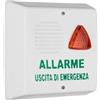 VENITEM sirena Uscita Di Emergenza Triade Ue Bianco - 20.204.342