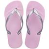 Ipanema Infradito per bambini Anatomic Colors per bambine, argento metallizzato, 1,5/2,5 UK bambino