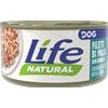 Life Dog Natural Filetti di Pollo - Cibo Umido per Cani, 90g