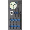 BGS technic Inserto carrello officina BGS 1/3: set di utensili per puleggia albero motore per motori MINI Cooper W11 - 9808