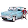 Jada Toys Harry Potter Hollywood Rides modello diecast 1/24 1959 Ford Anglia con figura JADA31127