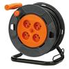 ZENITECH Cavo di prolunga su tamburo Zenitech KF-FXG-25L, 4 prese, 25 m