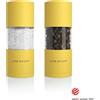 LARS NYSØM Set di 2 macinae pepe manuali con macina in Vetroceramica regolabile da grossolana a fine | Set di macina spezie di design (2 pezzi) Spicy Mustard