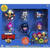Lansay Brawl Stars - Confezione da 8 figurine da 4,5 cm - Lotto n. 1 - Figurine da collezione - Videogiochi - Lansay