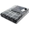 DAGA Coperta elettrica riscaldante de Relax Divano Suave Elegante, tecnologia di riscaldamento Intellisense, con tessuto effetto pile Suave e confortevole, 160 x 120 cm