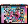 Educa Borras Monster High Puzzle 300 Pezzi Multicolore Multicolore Taglia unica