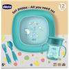 Chicco Set Pappa 12m+ Azzurro