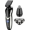 Nuytghr Rasoio portatile | elettrici | elettrici da uomo, 600 mAh, , rasoio elettrico portatile, lavabile, da viaggio, rasoio per barba, rasoio per barba, rasoio senza fili per fidanzato,