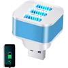 Generic USB Multiporta - Hub Di Espansione USB A 3 Porte - Accessorio Portatile Per Trasferimento Facile E Ricarica Facile Per Veicoli Ricreativi, Viaggi, Uffici, Casa.