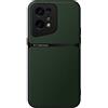 Kepuch Cover per Oppo Find X5 - Custodia Case Piastra Metallica Incorporata Litchi Grano - Verde