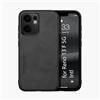 Kepuch Silklike Cover per Oppo Reno 13 F 5G Intl - Custodia Case Piastra Metallica Incorporata - Nero