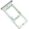 Mainhattan Mobile Porta Scheda SIM e Carrello micro-SD per Samsung Galaxy A51 5G, Parte di Ricambio Originale, Bianco