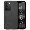 Kepuch Silklike Cover per Realme C75 4G - Custodia Case Piastra Metallica Incorporata - Nero