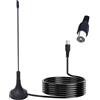 DR. WATCH Antenna TV portatile per interno/esterno, antenna digitale ad alte prestazioni per sintonizzatore TV USB [S167]