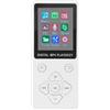 Denash Lettore Mp3 con Bluetooth, Audio HiFi Schermo da 1,8 Pollici Lettore Musicale Portatile Lettore Audio Digitale Riduzione del Rumore Lettore Musicale Mp3 Supporta Fino a 128 GB