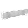 Rodipu Bass Surround Sound Soundbar cablata USB, soundbar, Laptop TV per PC Cellulari Desktop(White)