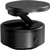 Generic Porta cellulare magnetico - Porta cellulare, Porta cellulare a vuoto | Porta telefono per cruscotto con rotazione di 360 gradi, ventosa super stabile ad adsorbimento (2,52x1,6 pollici) (nero, argento,