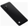 JOYKOL Cover Compatibile con Samsung Galaxy A16 4G/5G, Confezione in Pelle vegana Morbida di Tinta Unita, Custodia per cellulari in Carbonio di Business - Nero Scuro