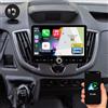 DYNAVIN Android Autoradio Navigatore per Ford Transit Custom Connect Courier 2014-2018: 10,1 pollici Radio con Wireless CarPlay e Android Auto | Head-up Display | Dab+ Radio: D9-TS14 Plus Flex - C