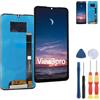 MinTroSD Nuovo Display Touch Screen Per Wiko View 3 Pro Display LCD Sostituire Parti Con Strumenti.