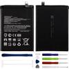 Duotipa Batteria di ricambio BN59, 4900 mAh, compatibile con Xiaomi Redmi Note 10/Note 10 Pro/Note 10S, con kit di attrezzi di riparazione